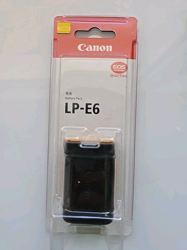 Batteria originale canon e6 - batteria,